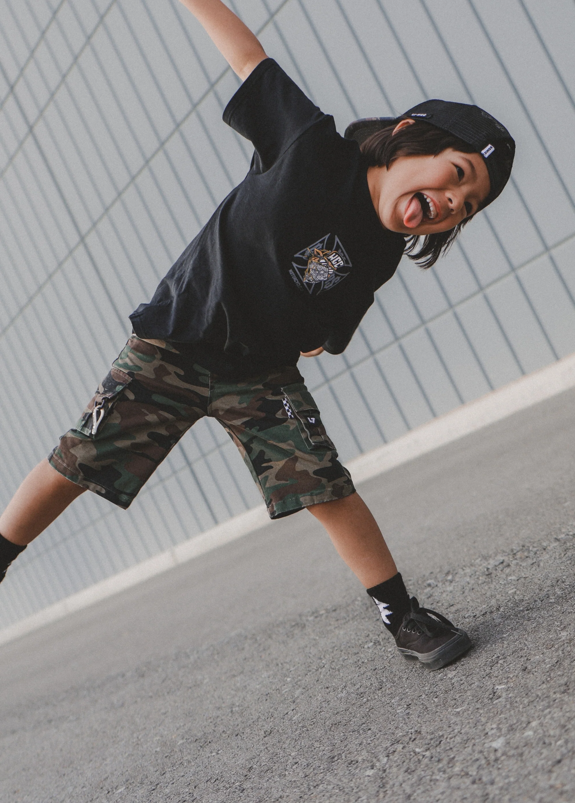 Camo Cargo Shorts - Image 3