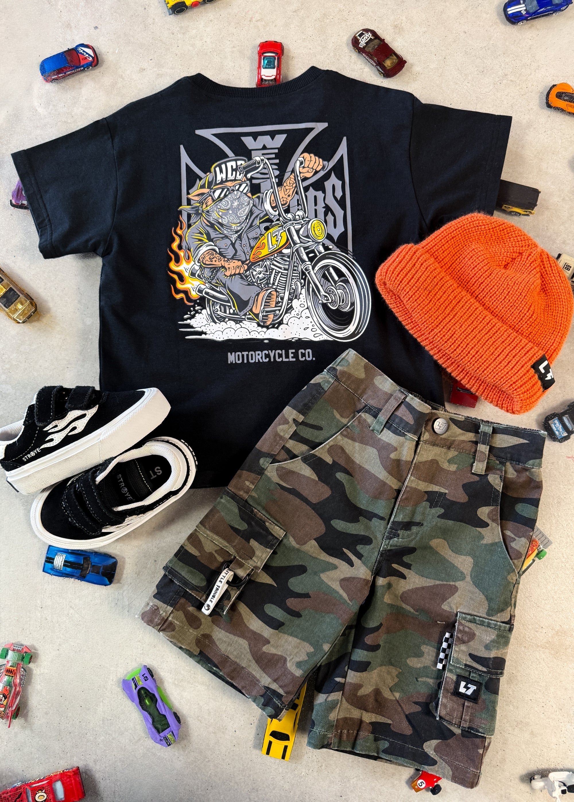 Camo Cargo Shorts - Image 4