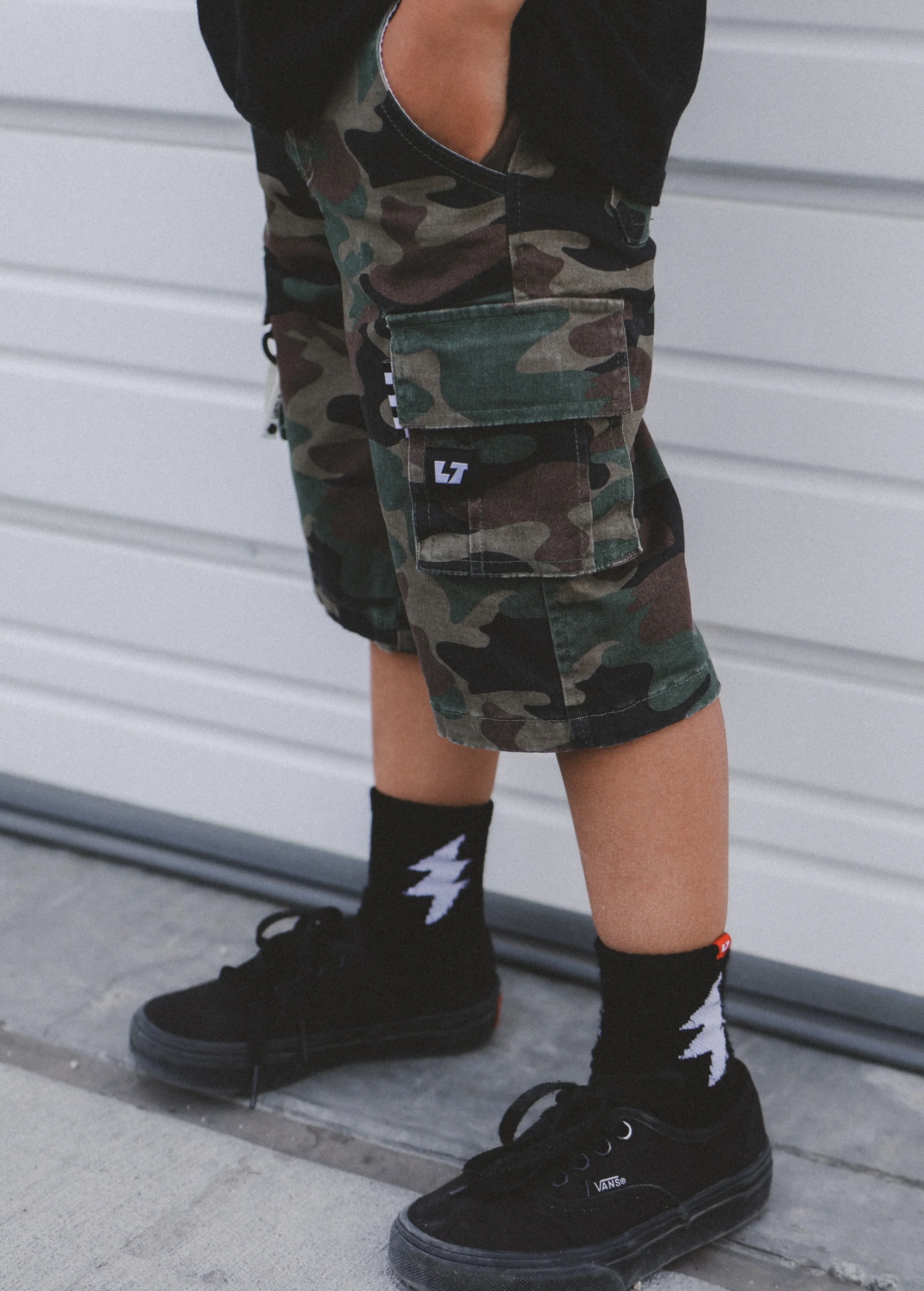 Camo Cargo Shorts - Image 6