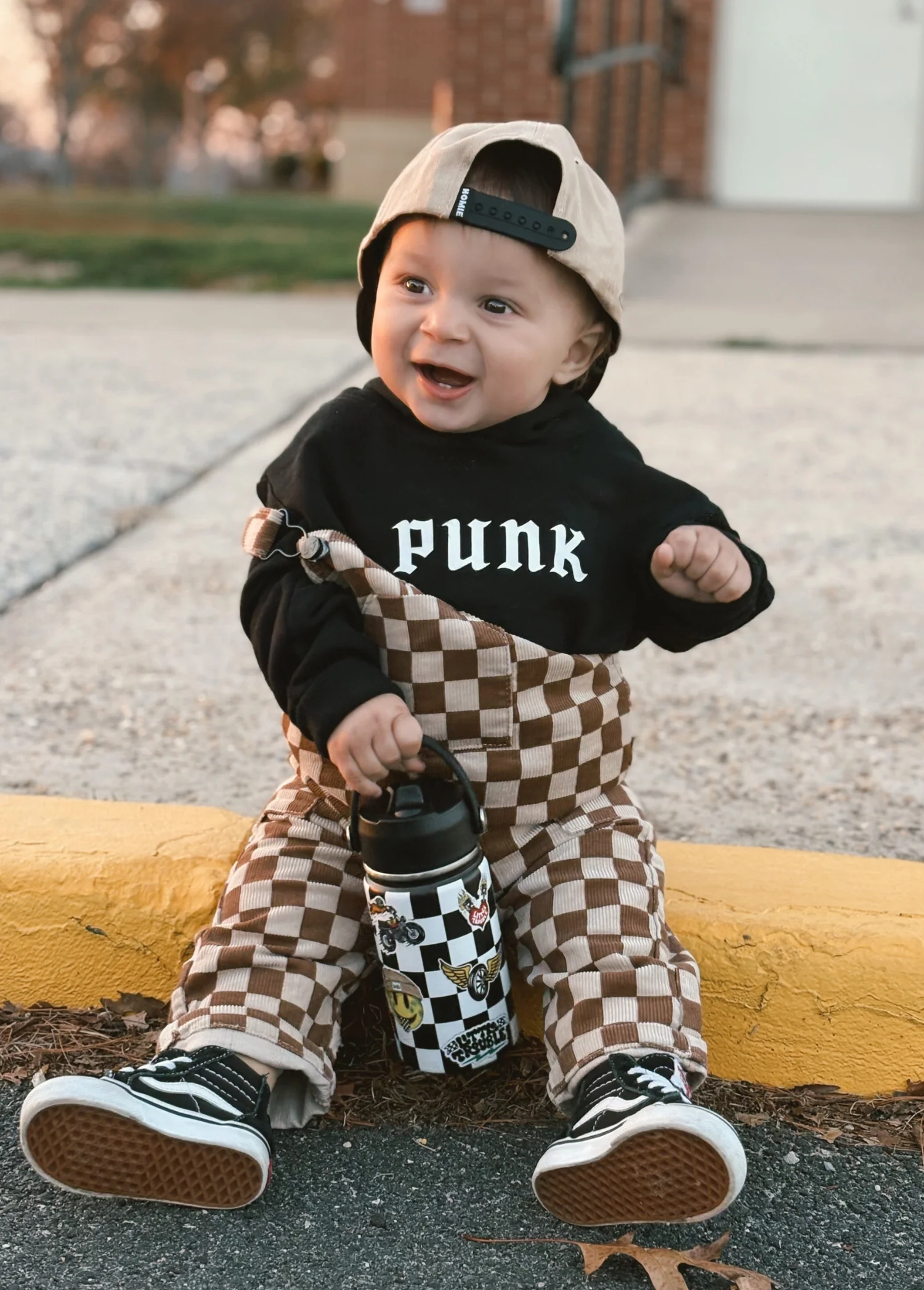 Teddy Checker Overalls - Image 3