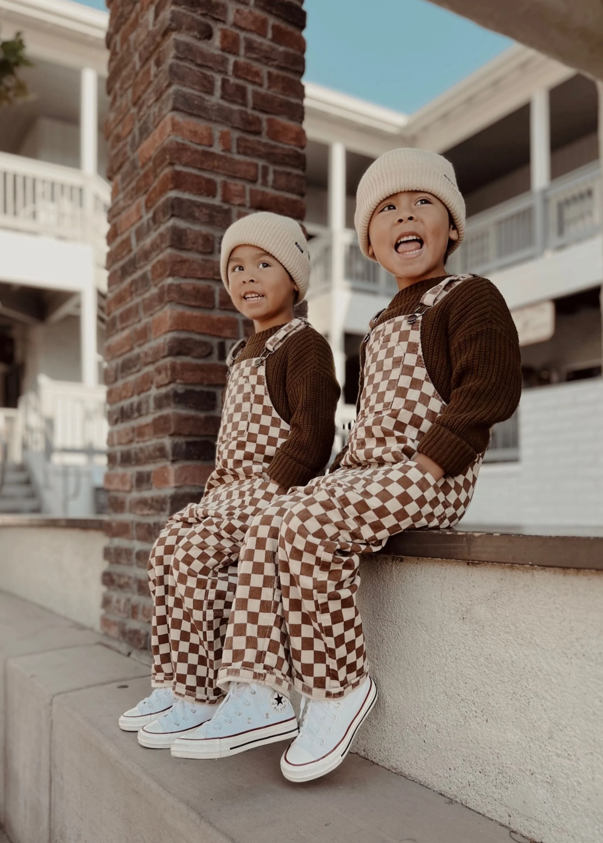 Teddy Checker Overalls - Image 4