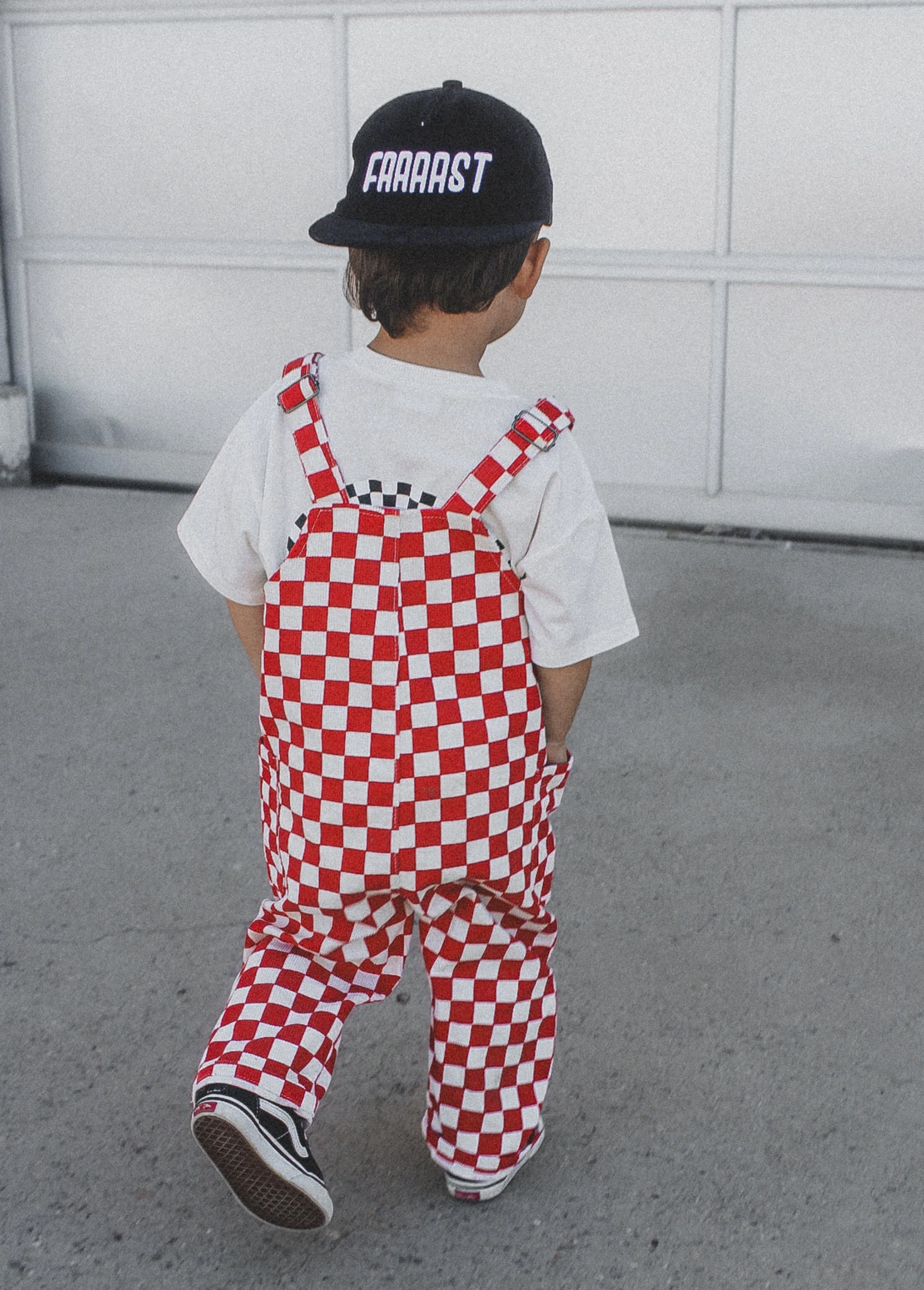 Red Checkered Overalls - Image 4