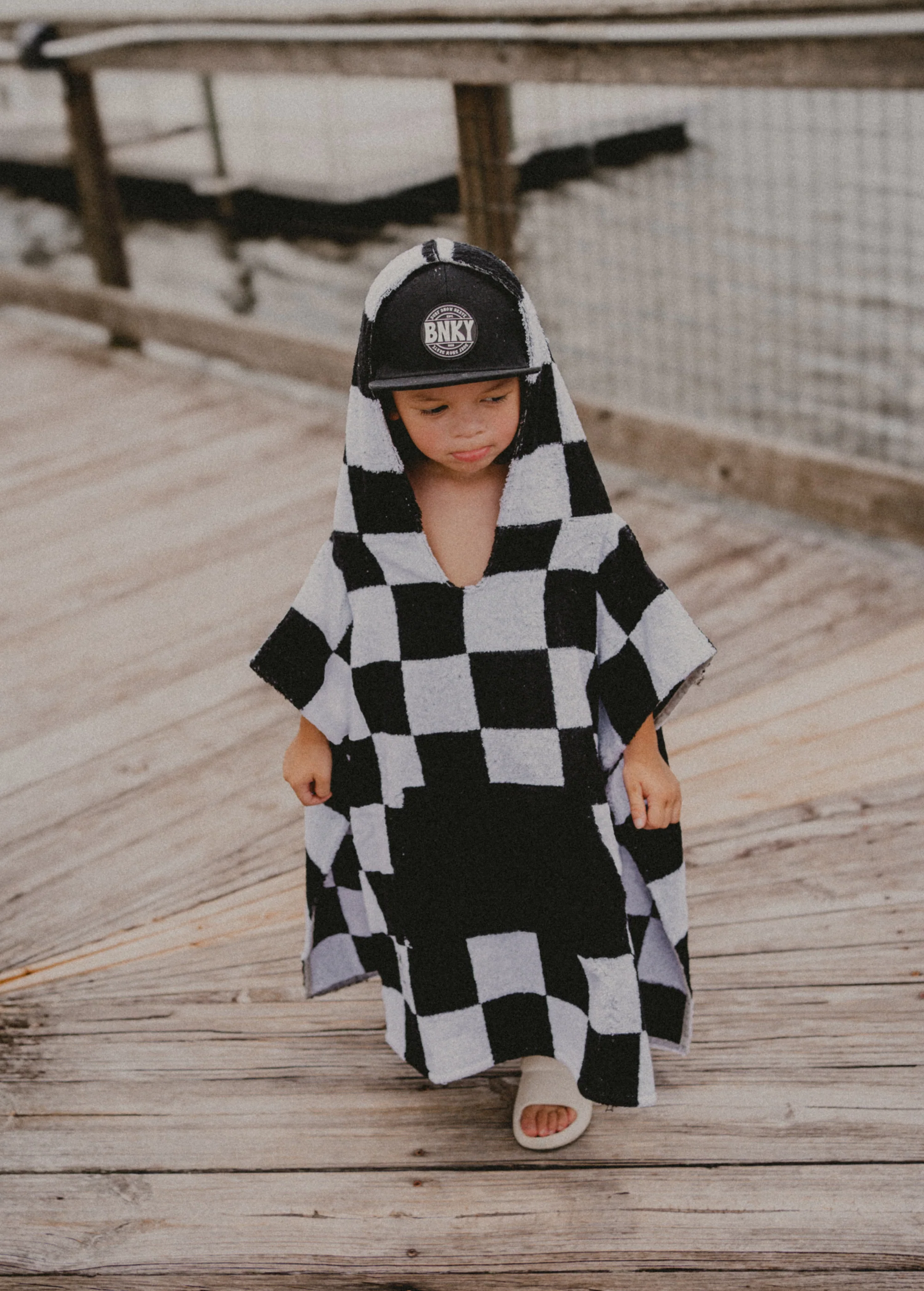 Checker Poncho Towel - Image 3