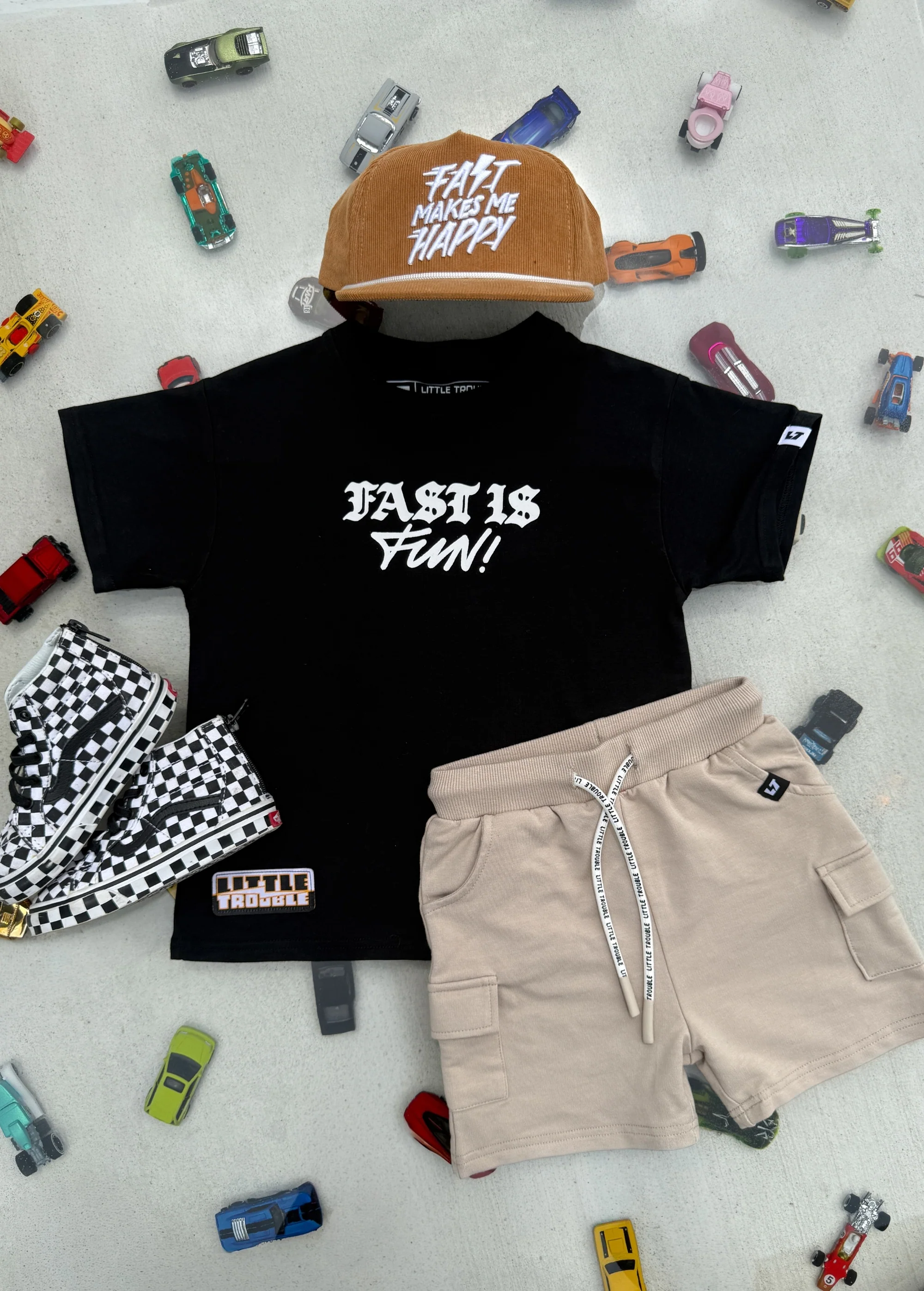 Everyday Beige Cargo Shorts - Image 2