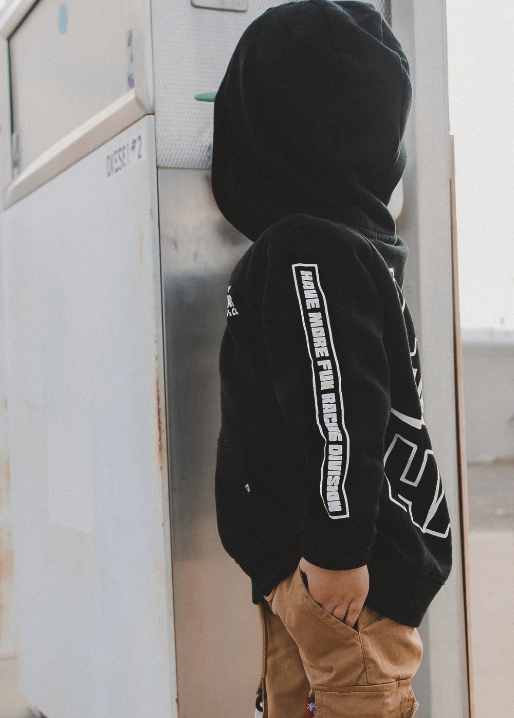 Fast Makes Me Happy Hoodie Black - Image 5