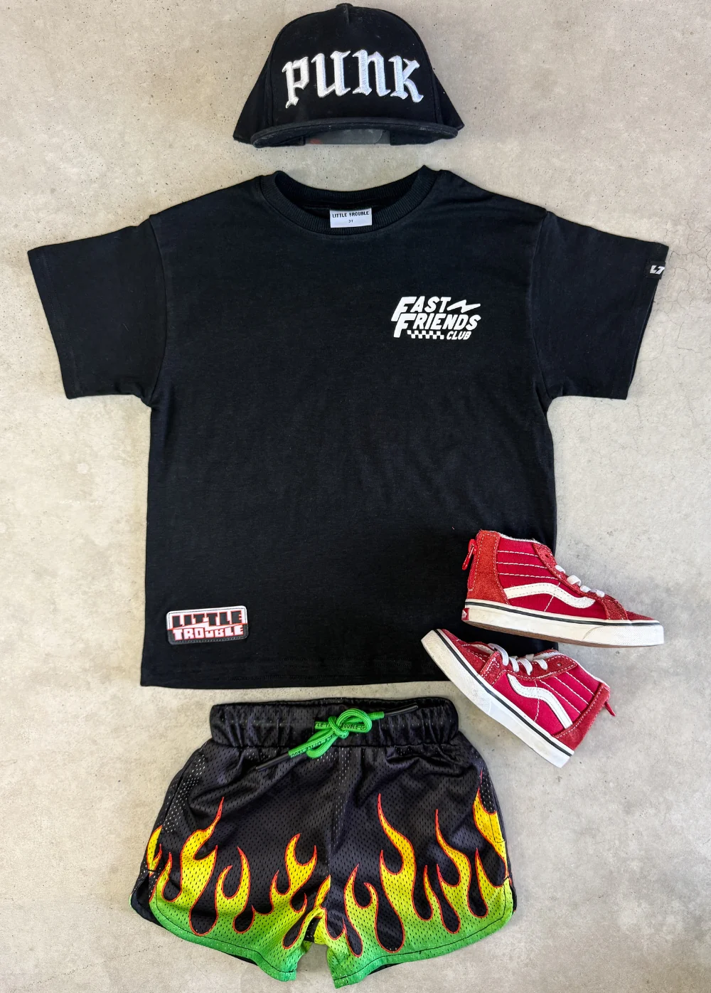 Fast Makes Me Happy T-Shirt Black - Image 3