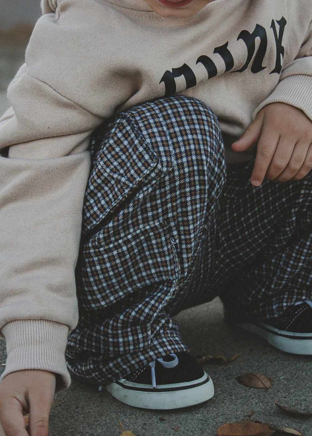 Plaid Flannel Cozy Cargos - Image 3