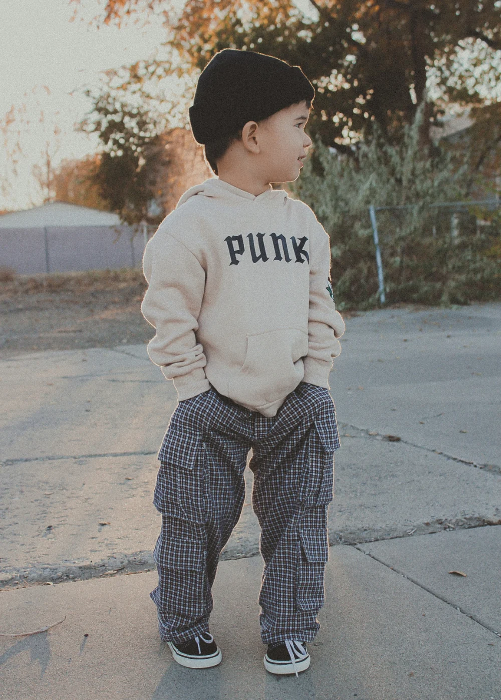 Plaid Flannel Cozy Cargos - Image 8