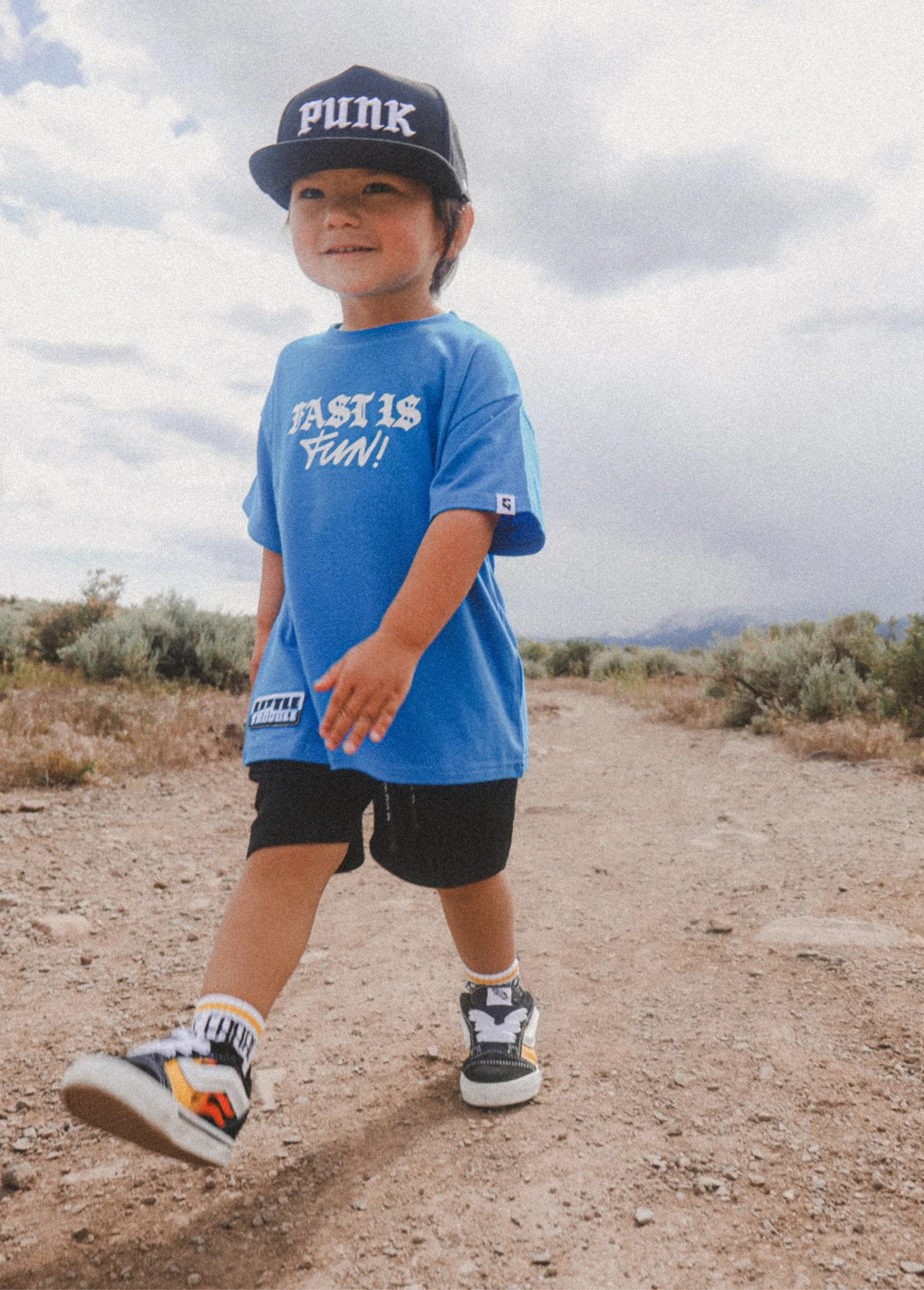 Going Fast Blue T-Shirt - Image 3