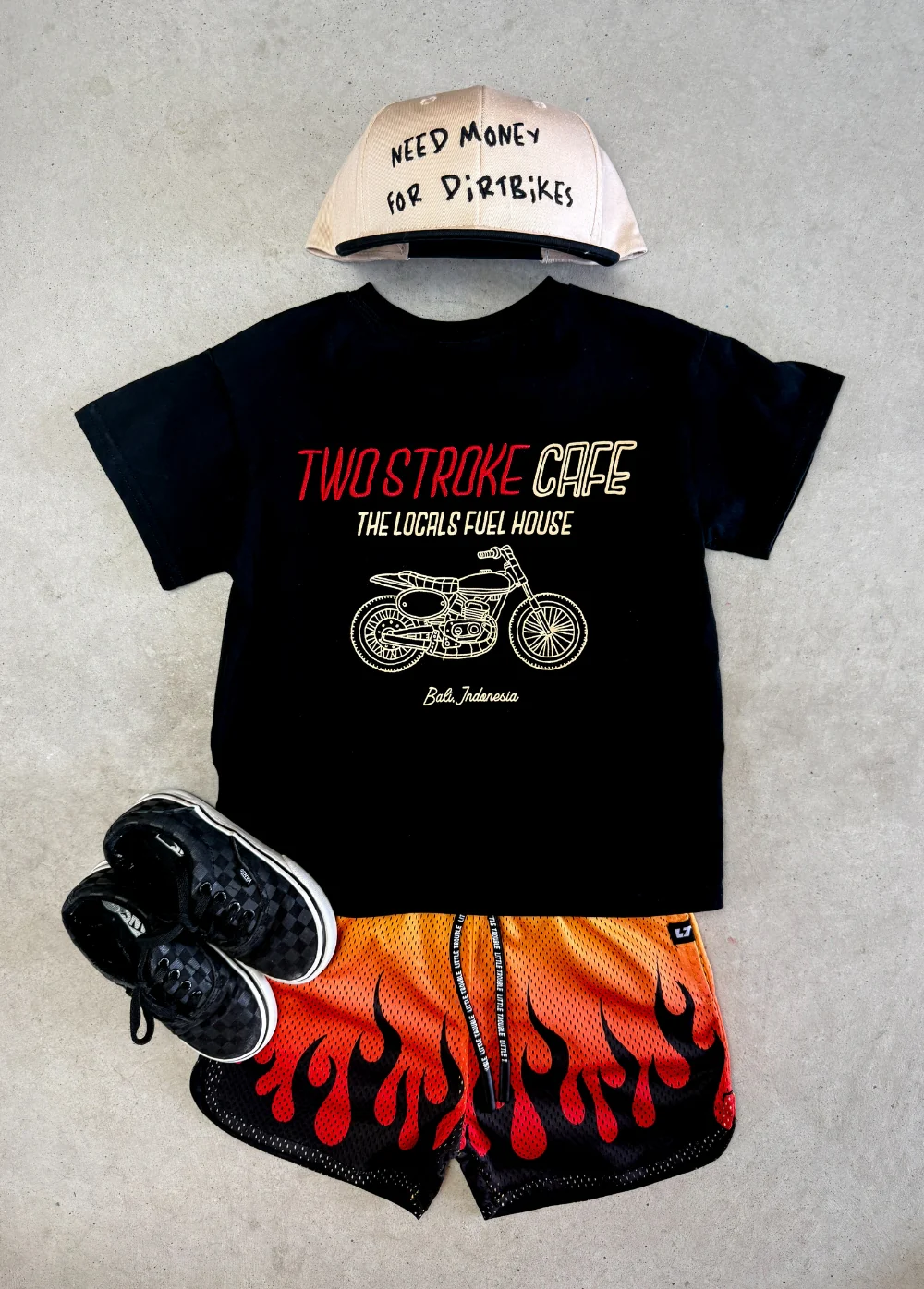 Heater Flame Shorts Orange - Image 4
