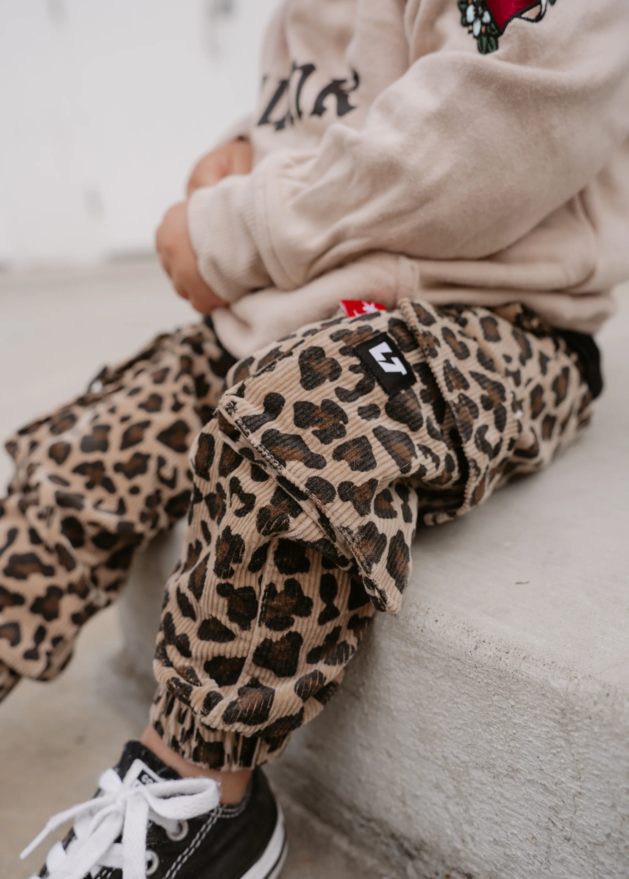 Leopard Cord Cargos - Image 7
