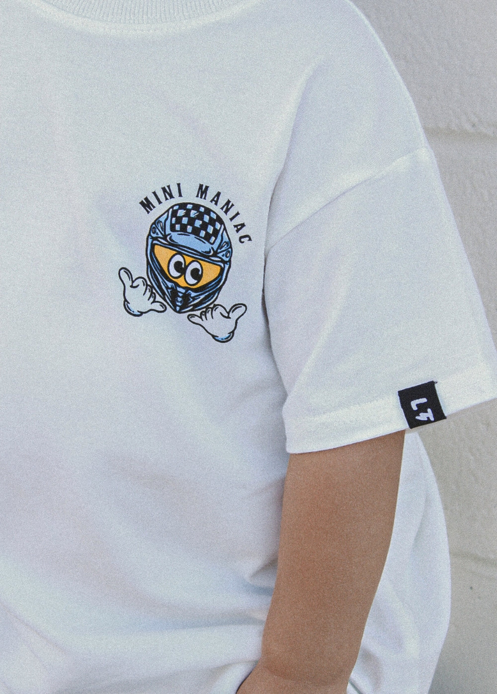 Mini Maniac T-shirt White - Image 3