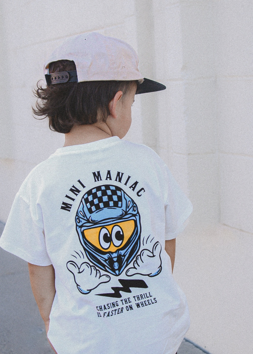 Mini Maniac T-shirt White - Image 4