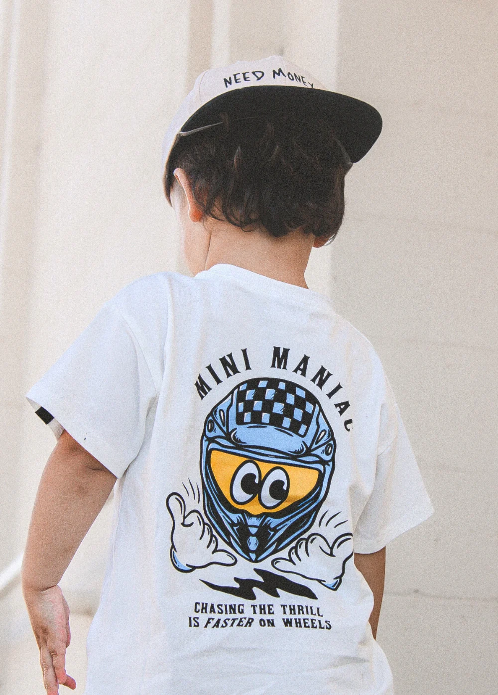 Mini Maniac T-shirt White - Image 5