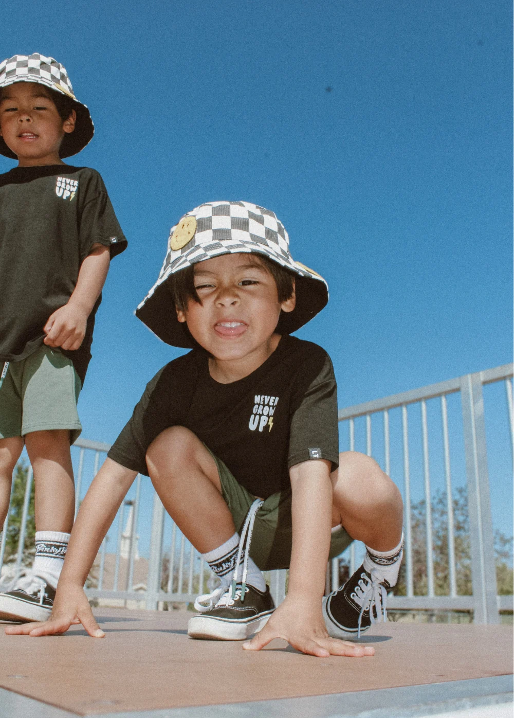 Never Grow Up T-Shirt Yellow - Image 3