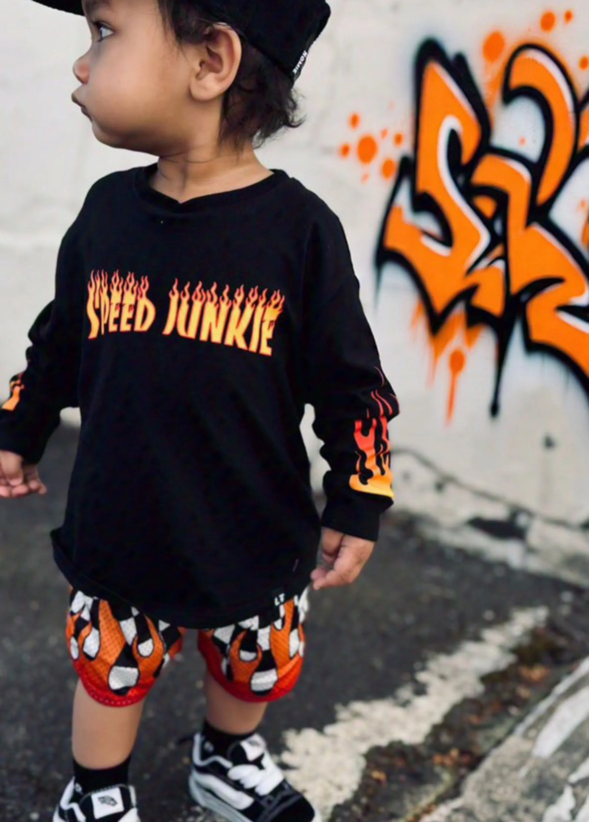 Speed Junkie Long Sleeve Black - Image 3