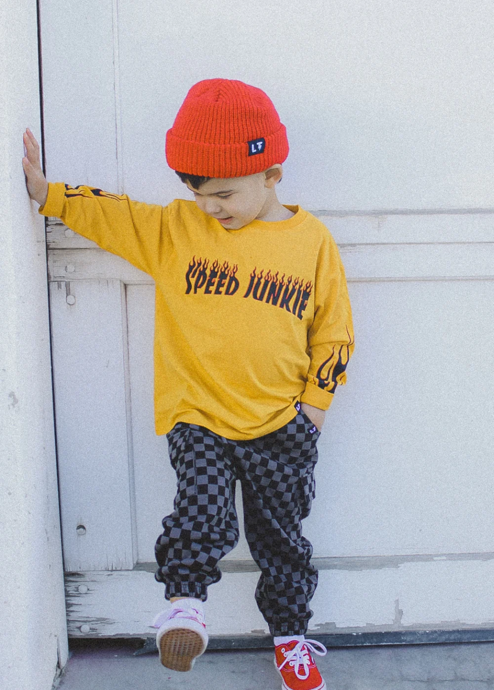 Speed Junkie Long Sleeve Gold - Image 3