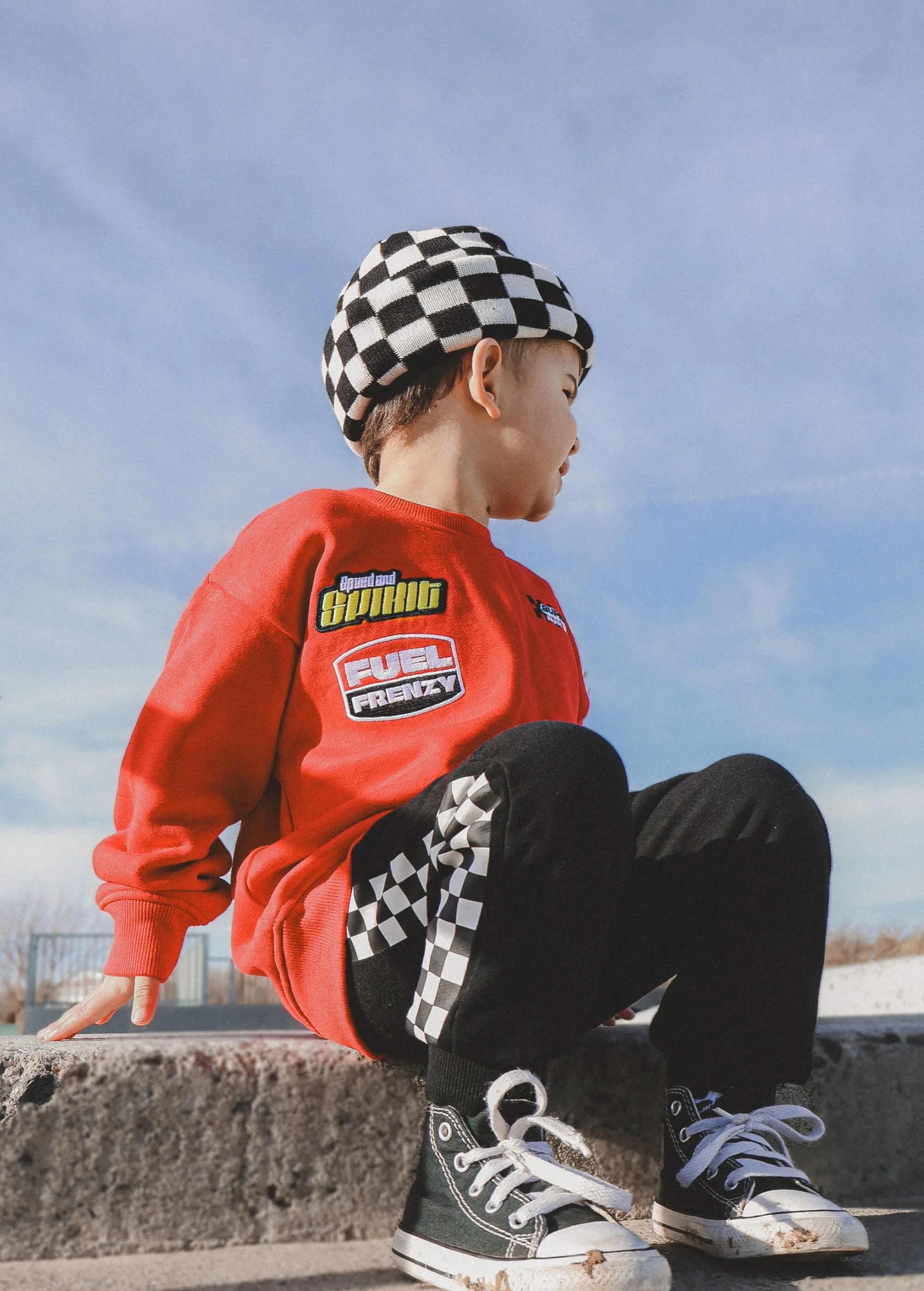 Speedster Crewneck Red - Image 3