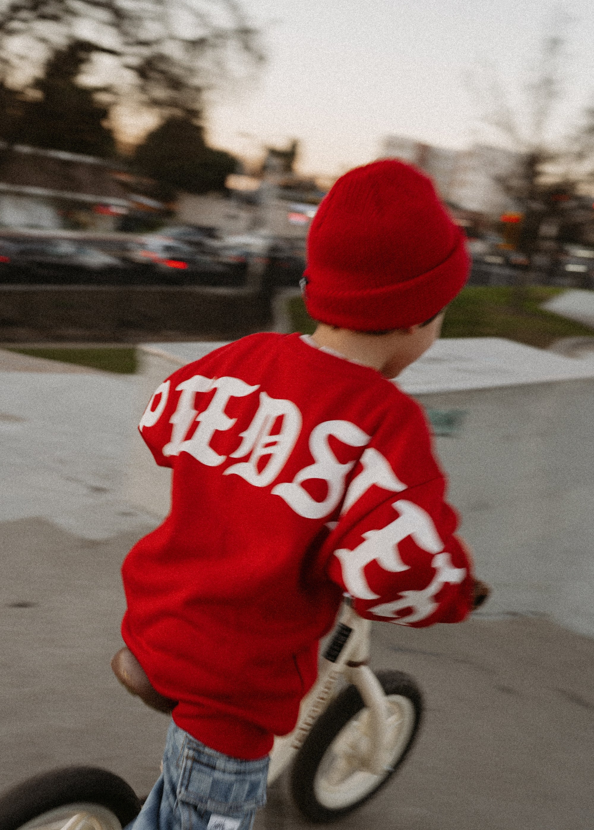 Speedster Crewneck Red - Image 4
