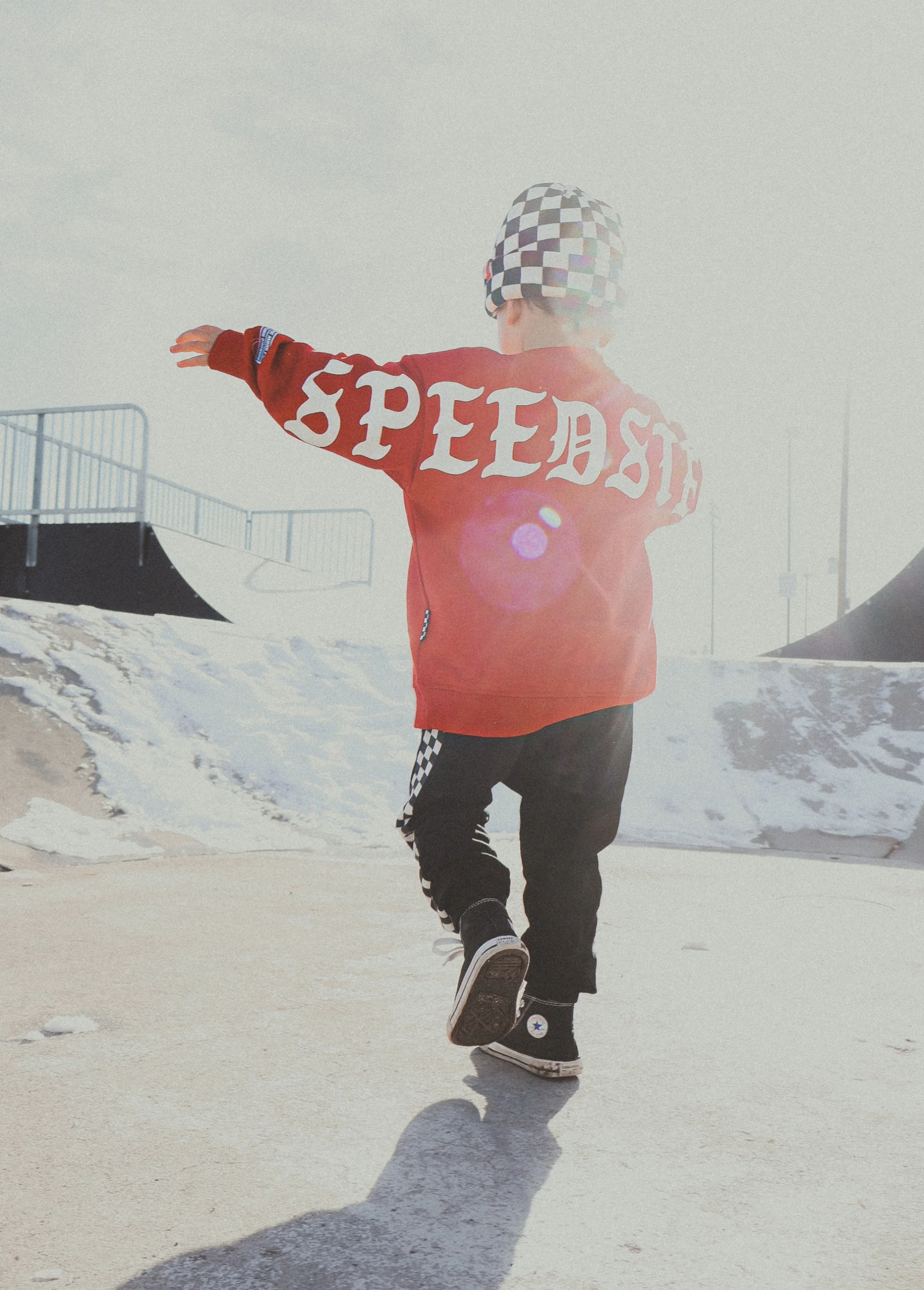 Speedster Crewneck Red - Image 5