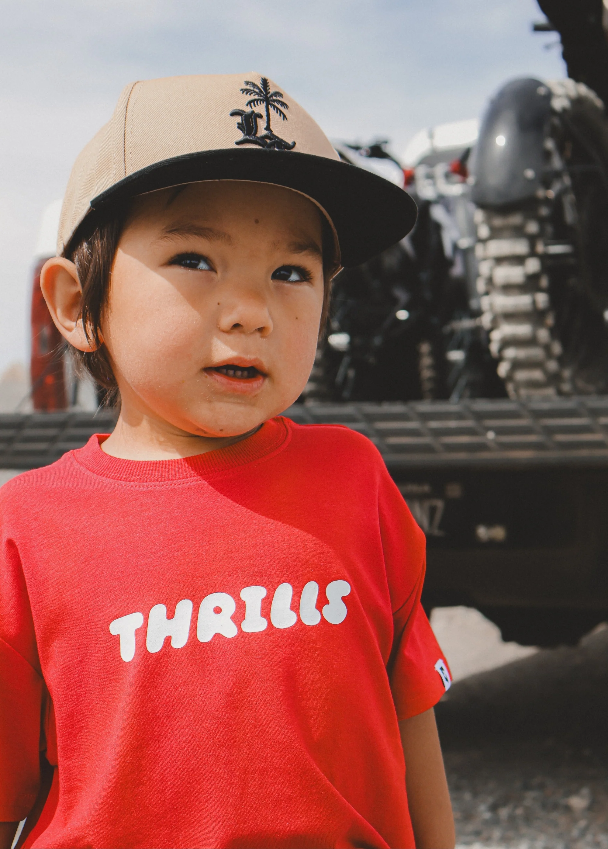 Thrills T-Shirt Red - Image 5