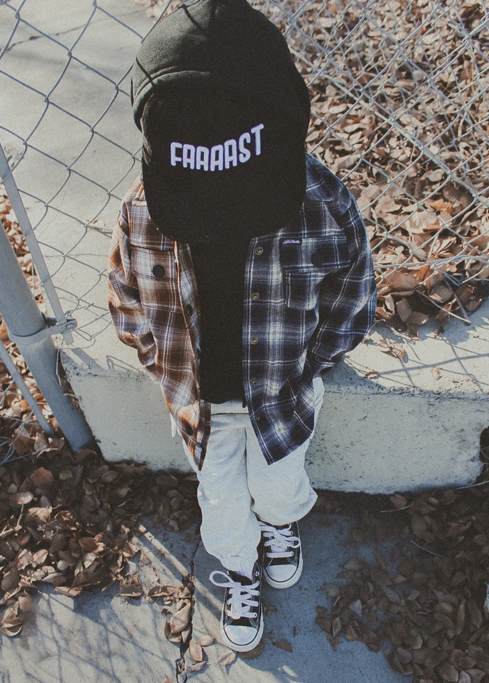 Two-Tone Flannel Navy/Brown - Image 6