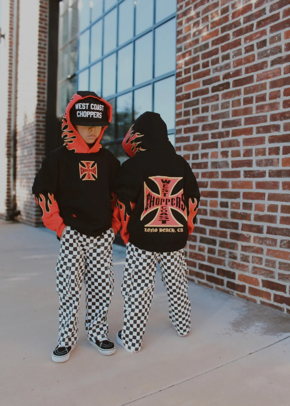 WCC Red Flame Hoodie - Image 3