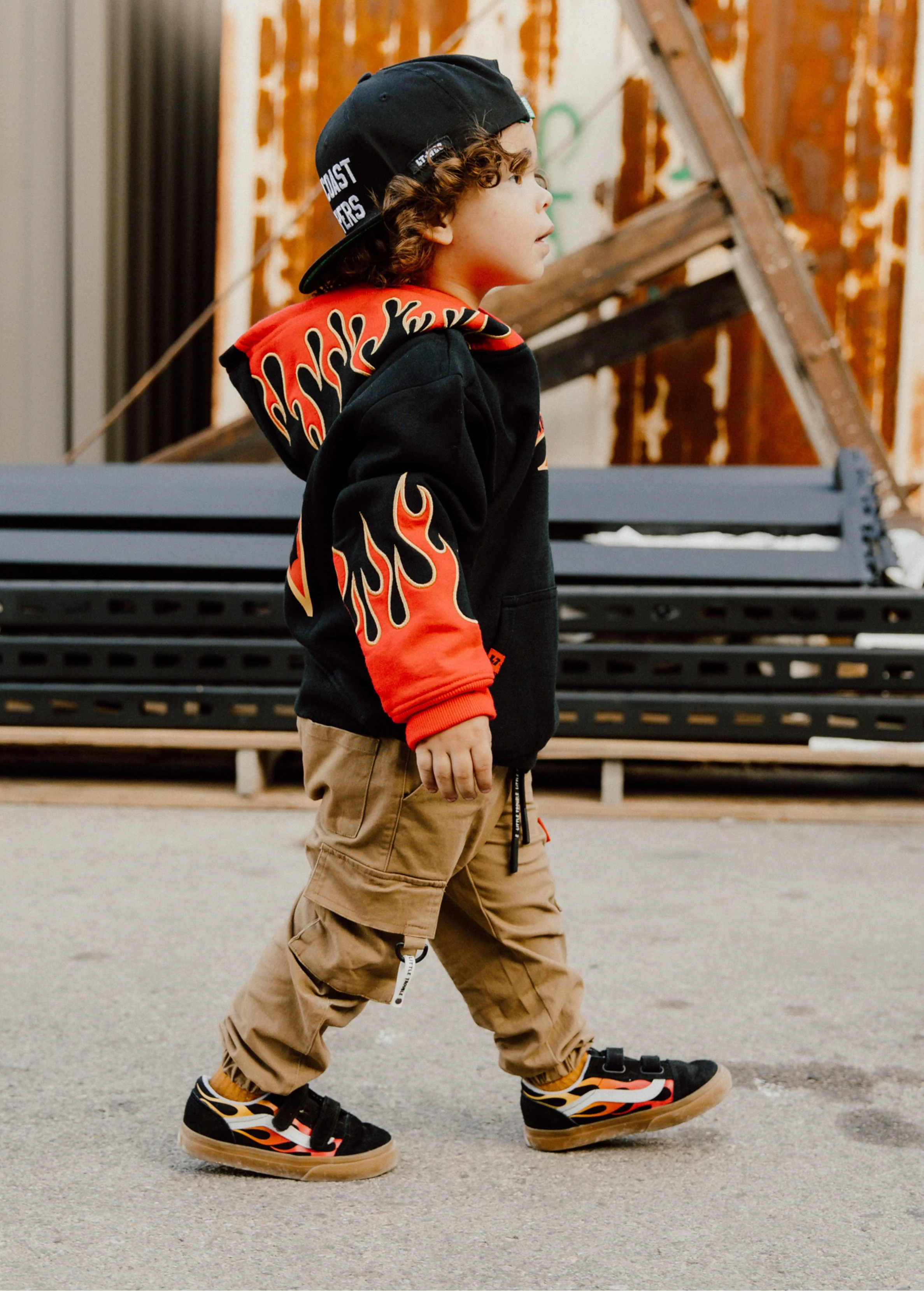 WCC Red Flame Hoodie - Image 4