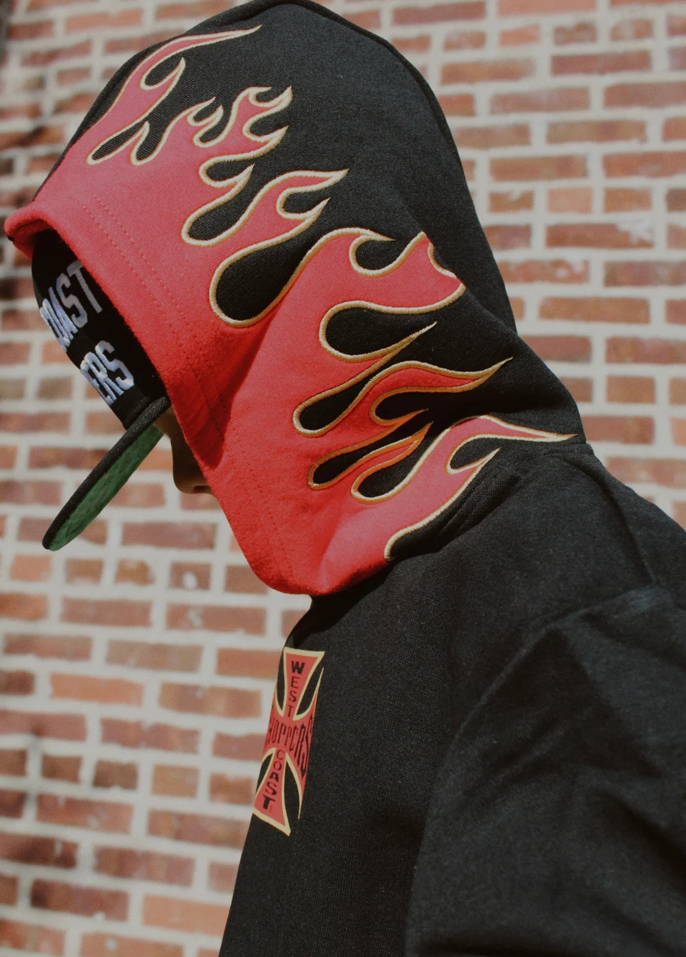 WCC Red Flame Hoodie - Image 6