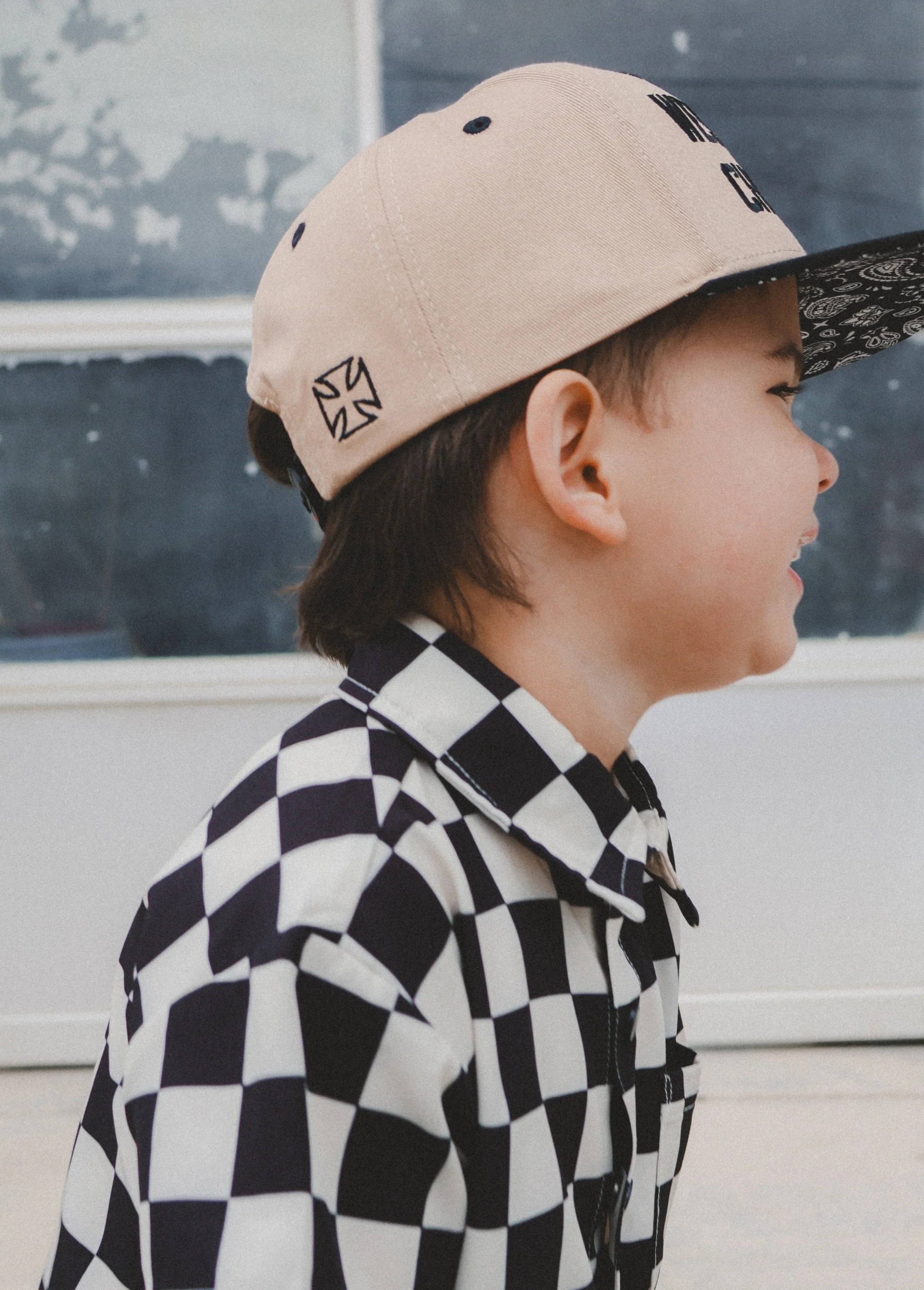 WCC Snapback Beige/Black - Image 6